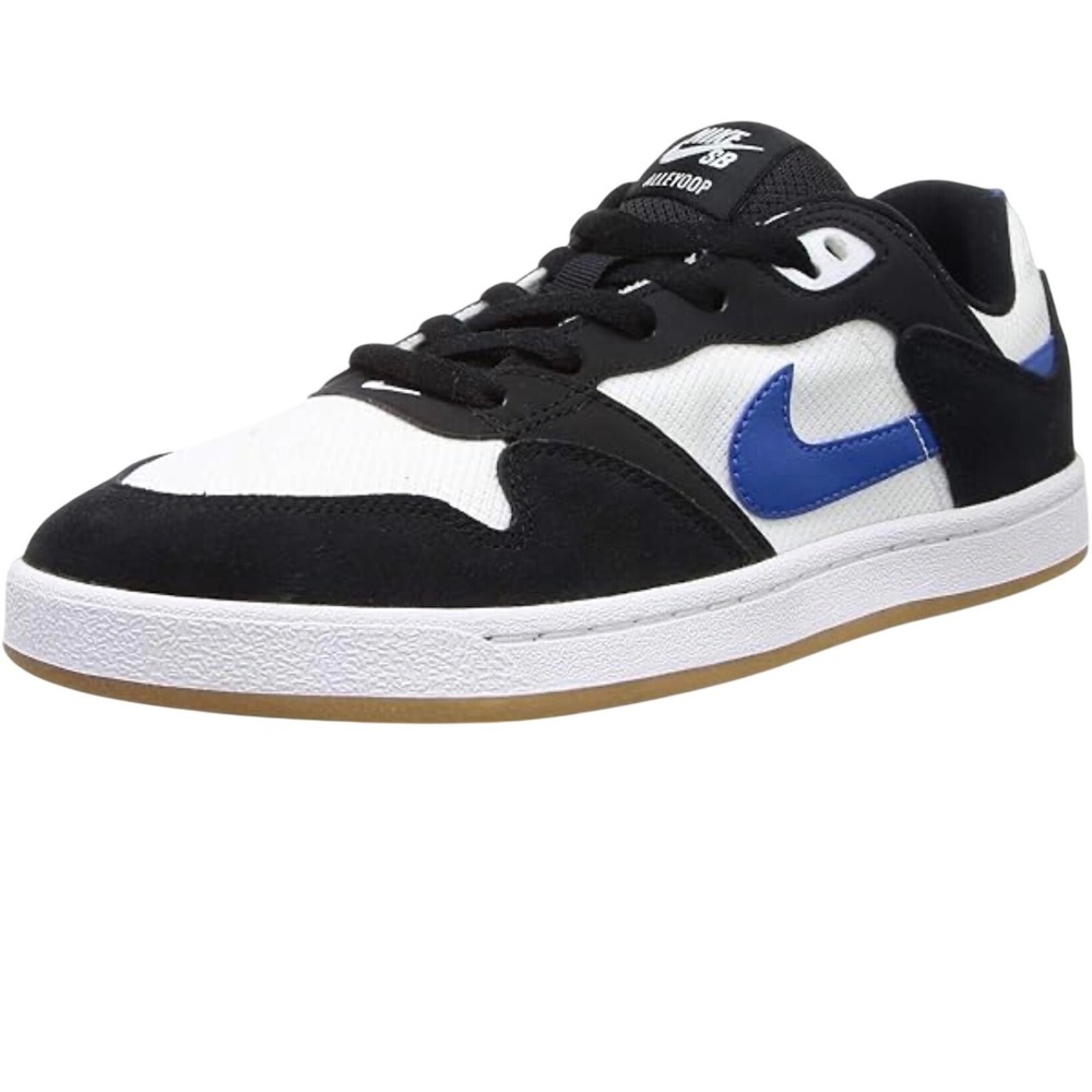 Nike SB Alleyoop Mens Sneakers White Team Royal Black CJ0882-104 Size 9 New